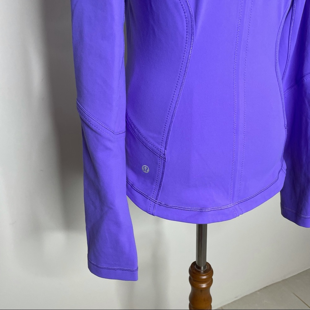 Lululemon Purple Jumper Zip Up - Picture 7 of 10